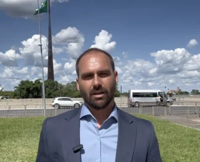 Eduardo bolsonaro. Reprodução