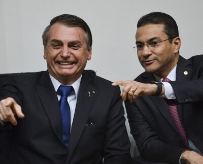 Bolsonaro e Marcos Pereira (Foto: Divulgação/Disponível na Internet).