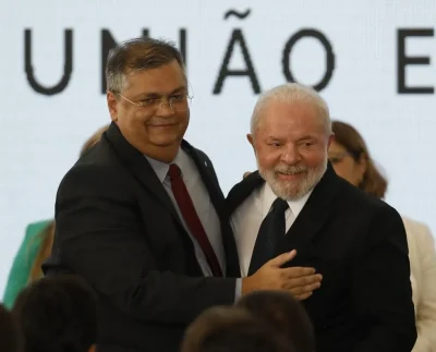 Flávio Dino e Lula (Foto: Divulgação/Cristiano Mariz).