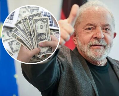 Lula e Dólar (Foto: Imagens disponíveis na internet/Divulgação).