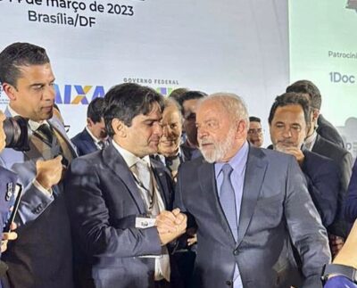 Murilo Galdino e Lula (Foto: Divulgação/Imagem disponível da internet).