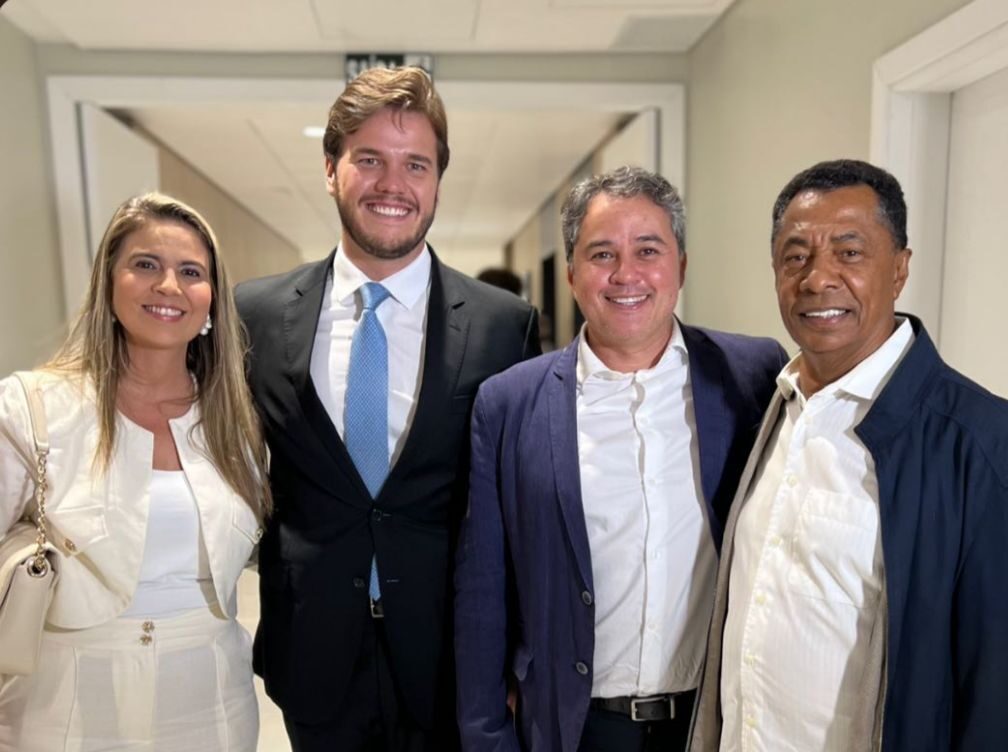 Deputado elogia possível filiação de Bruno Cunha Lima ao União Brasil: “Um futuro extraordinário”