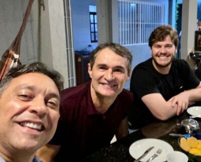 Fábio Ramalho, Romero Rodrigues e Bruno Cunha Lima (Foto: Divulgação/Reprodução/Redes sociais).