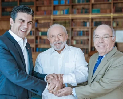 Helder Barbalho, Lula e Mauro Vieira (Foto: Divulgação/Reprodução/Imagem disponível na internet).