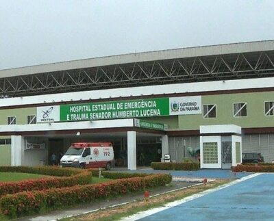 Hospital de Emergência e Trauma de João Pessoa (Foto: Divulgação/Reprodução/Governo da Paraíba).