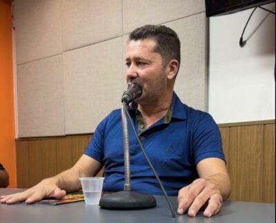 João Batista, Prefeito do município de Barra de São Miguel (Foto: Reprodução).