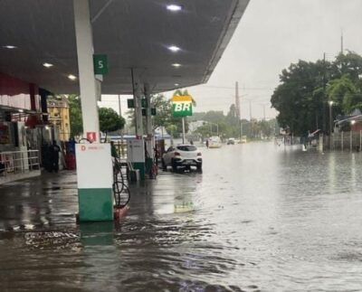 Chuvas em João Pessoa (Foto: Divulgação/Reprodução/Blog do Márcio Rangel).