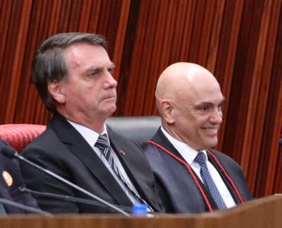 Jair Bolsonaro e Alexandre de Moraes (Foto: Divulgação/Reprodução/Imagem disponível na internet).