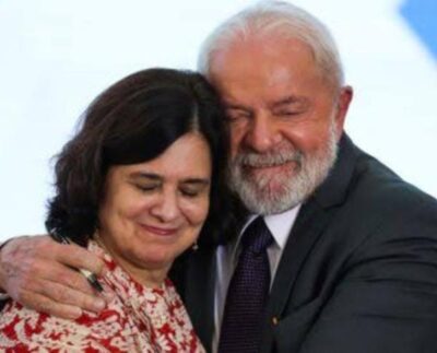 Nísia Trindade e Lula (Foto: Divulgação/Reprodução/Imagem disponível na internet).