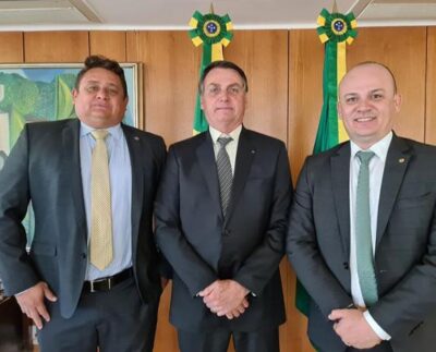 Walber Virgolino, Jair Bolsonaro e Cabo Gilberto (Foto: Divulgação/Reprodução/Imagem disponível na internet).