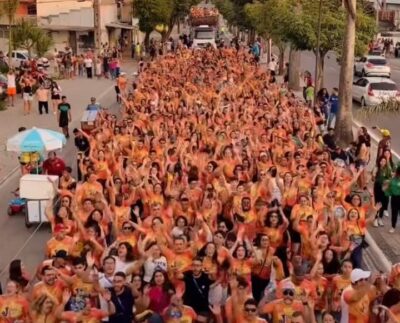 Bloco Jesus é Bom Demais (Foto: Captura de tela/Diocese de Campina Grande/Abraço da Fé).