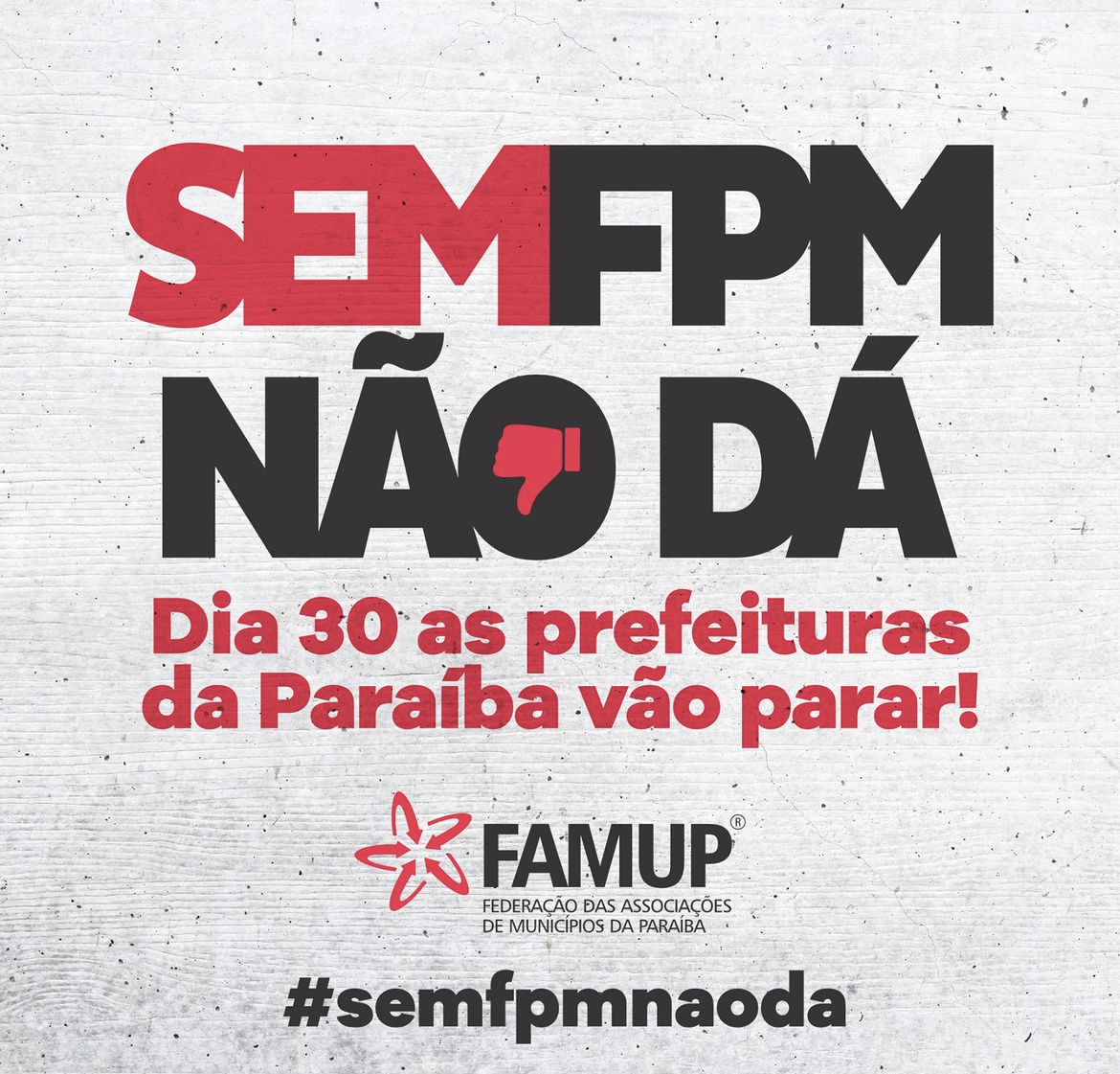 Prefeituras na Paraíba anunciam fechamento temporário em meio a queda nos repasses do FPM