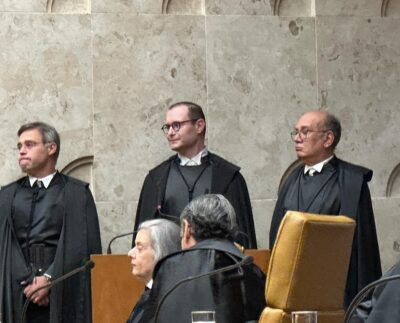 Posse de Cristiano Zanin no STF (Foto: Divulgação/Reprodução/Conjur).