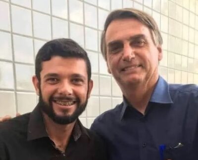 Rodrigo Lima e Jair Bolsonaro (Foto: Divulgação/Reprodução/Imagem disponível na internet).