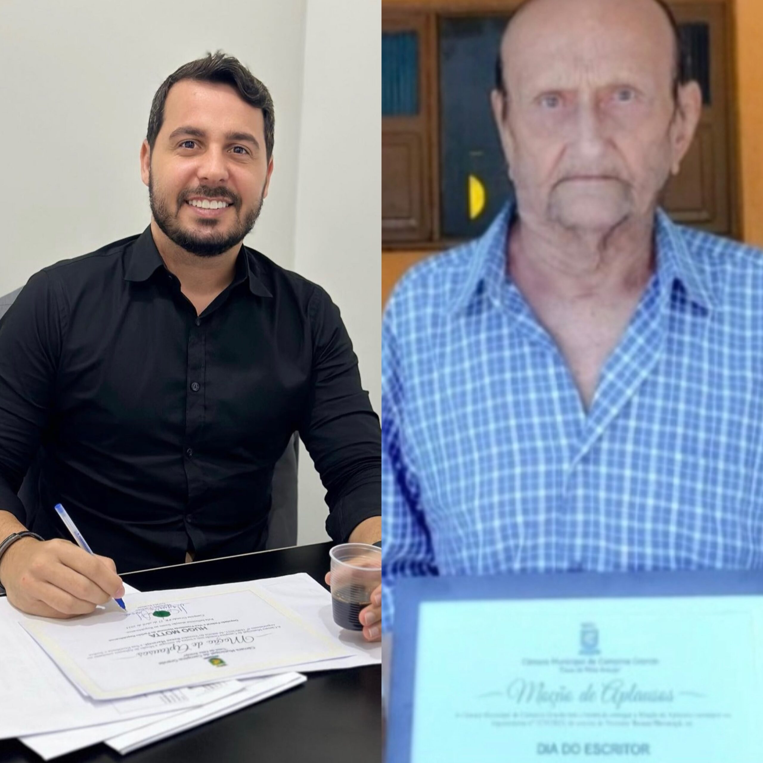 Inspiração educacional: Vereador Renan Maracajá presta homenagem ao professor Sebá por sua contribuição à educação de Campina Grande