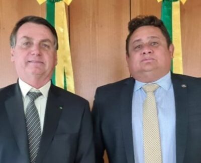 Bolsonaro e Walber Virgolino (Foto: Divulgação/Reprodução/Imagem disponível na internet).