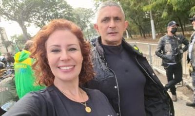 Carla Zambelli e seu esposo, Antônio Aginaldo (Foto: Divulgação/Reprodução/Imagem disponível na internet).