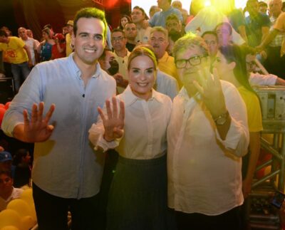 Lucas, Daniella e João Azevêdo (Foto: Divulgação/Reprodução/Imagem disponível na internet).