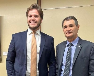 Bruno Cunha Lima e Romero Rodrigues (Foto: Divulgação/Reprodução/Redes sociais/Bruno Cunha Lima).