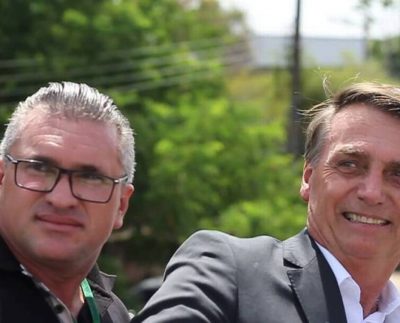 Julian Lemos e Jair Bolsonaro (Foto: Divulgação/Reprodução/Redes Sociais).