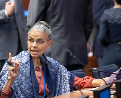 Marina Silva (Foto: Divulgação/Reprodução/Mark Garten/ONU).