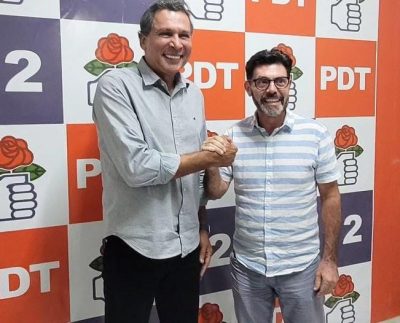 Ricardo Barbosa e Marcos Ribeiro (Foto: Divulgação/Reprodução/PDT/Redes sociais).