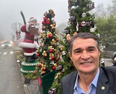 Romero Rodrigues em Gramado (Foto: Divulgação/Reprodução/Redes Sociais/Romero Rodrigues).