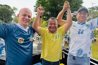 Cabo Gilberto, Nilvan Ferreira e Wallber Virgolino (Foto: Divulgação/ Reprodução/ Redes Sociais/ Nilvan Ferreira)