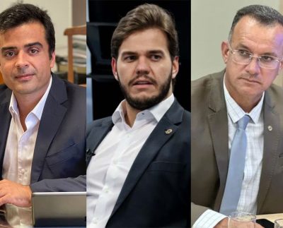 Bruno Roberto, Bruno Cunha Lima e Sargento Neto (Foto: Divulgação/Reprodução/Imagens disponíveis na internet).