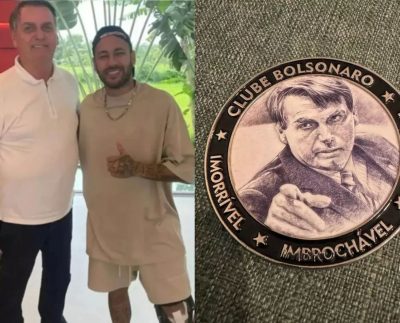 Jair Bolsonaro e Neymar Jr. (Foto: Divulgação/Reprodução/Imagens disponíveis na internet).