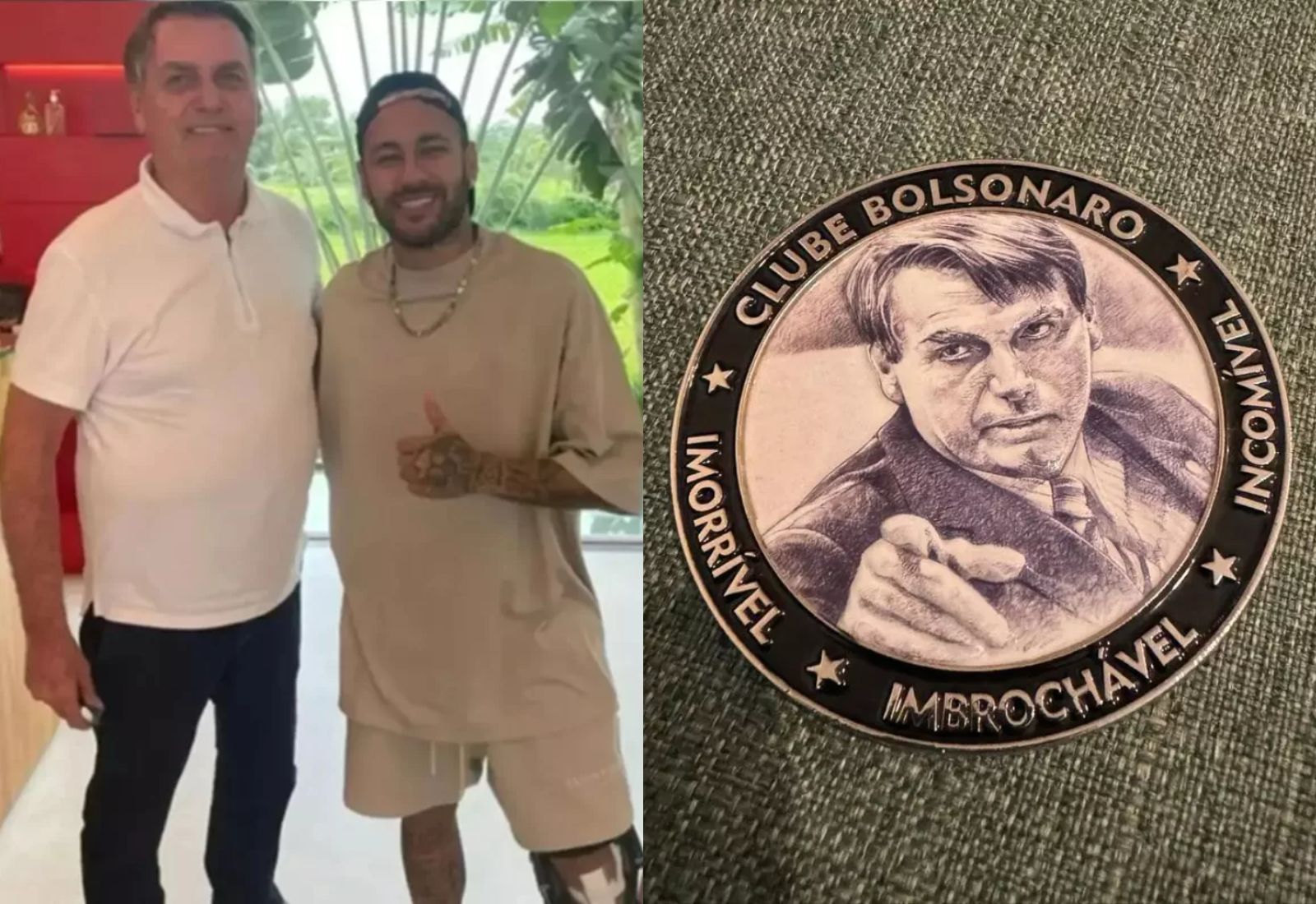 Bolsonaro concede “medalha três Is” a Neymar Jr.: “imbrochável, imorrível e incomível”