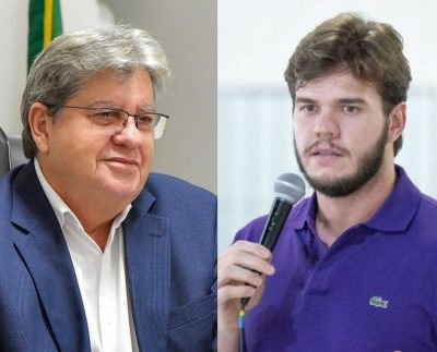 João Azevêdo e Bruno Cunha Lima (Foto: Divulgação/Reprodução/Governo do Estado;/Codecom-CG).