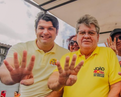 Leo Bezerra e João Azevêdo (Foto: Divulgação/Reprodução/Autor não identificado/Imagem disponível na internet).