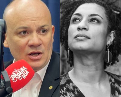 Cabo Gilberto e Marielle Franco (Foto: Divulgação/Reprodução/Imagens disponíveis na internet/Ô Paraíba Boa;/Autor não identificado).