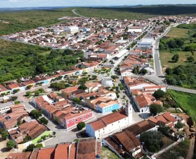 Município de Cabaceiras (Foto: Divulgação/Reprodução/Captura de tela/Youtube/Canal Aldair Freitas).