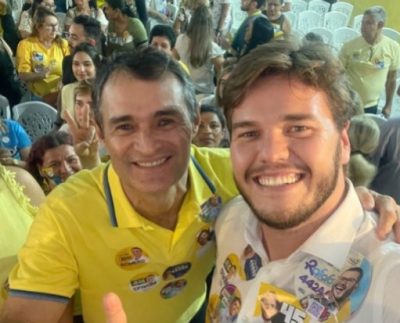 Romero Rodrigues e Bruno Cunha Lima (Foto: Divulgação/Reprodução/Redes sociais/Bruno Cunha Lima)