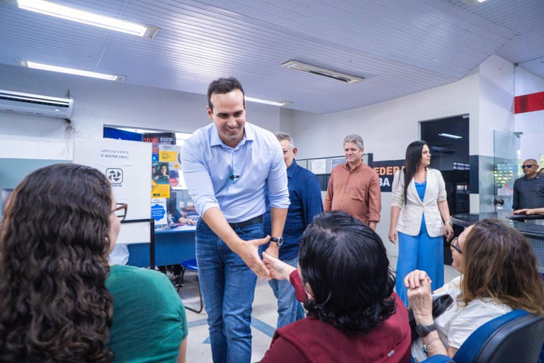 Em CG, governador em exercício anuncia reforma da Casa da Cidadania do Açude Velho; saiba mais