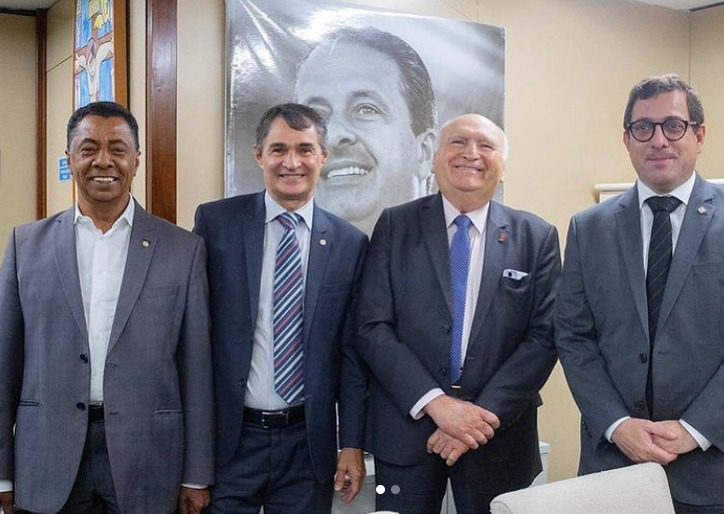 Em Brasília, Romero se reúne com deputado, presidente do PSB na PB