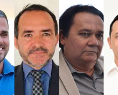 Prefeitos Felício Queiroz, Adriano Wolff, Souzinha e Éden Duarte