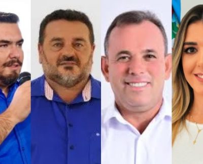 Prefeitos Nelsinho, Zé Elias, Nananda e Prefeita Anna Lorena