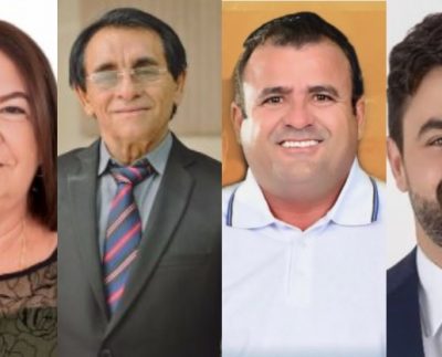 Prefeita Socorro de Biro e prefeitos Doca Lima, Eudim de Dé e Dr. Jarques