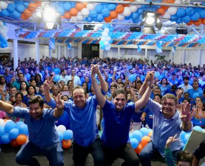 Registro do evento de filiação em Teixeira - Foto Divulgação