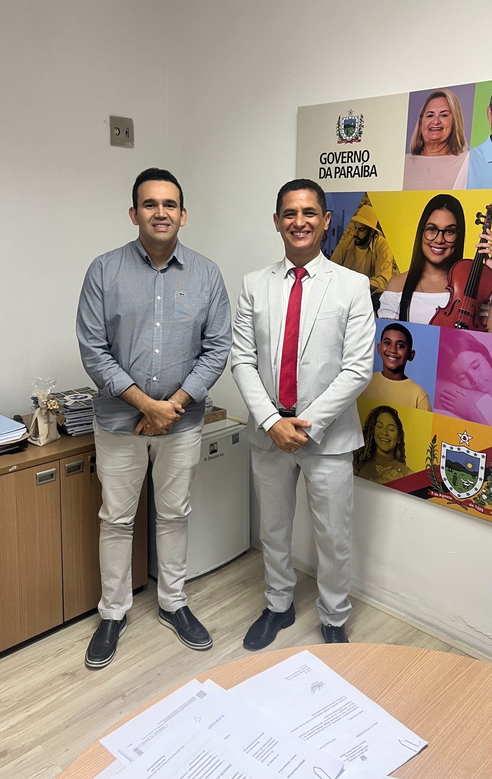 Dr. Moisés destaca sintonia com Dr. Jhony em reunião sobre demandas de saúde em Campina Grande