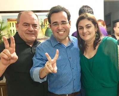 Bado Venâncio, Renan Furtado e Euda Fabiana. Foto: Divulgação.